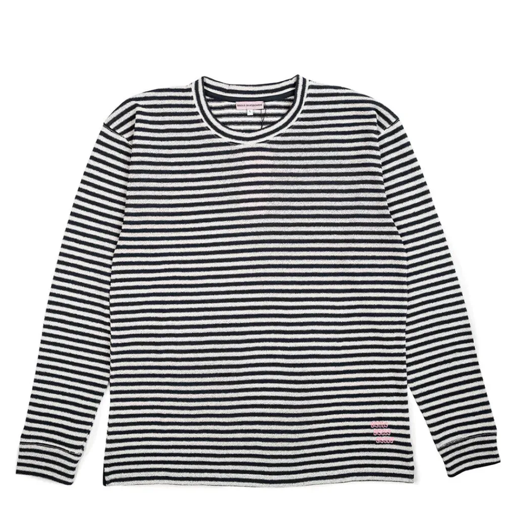 Bisous Skateboard - T-Shirt Manches longues - Marine