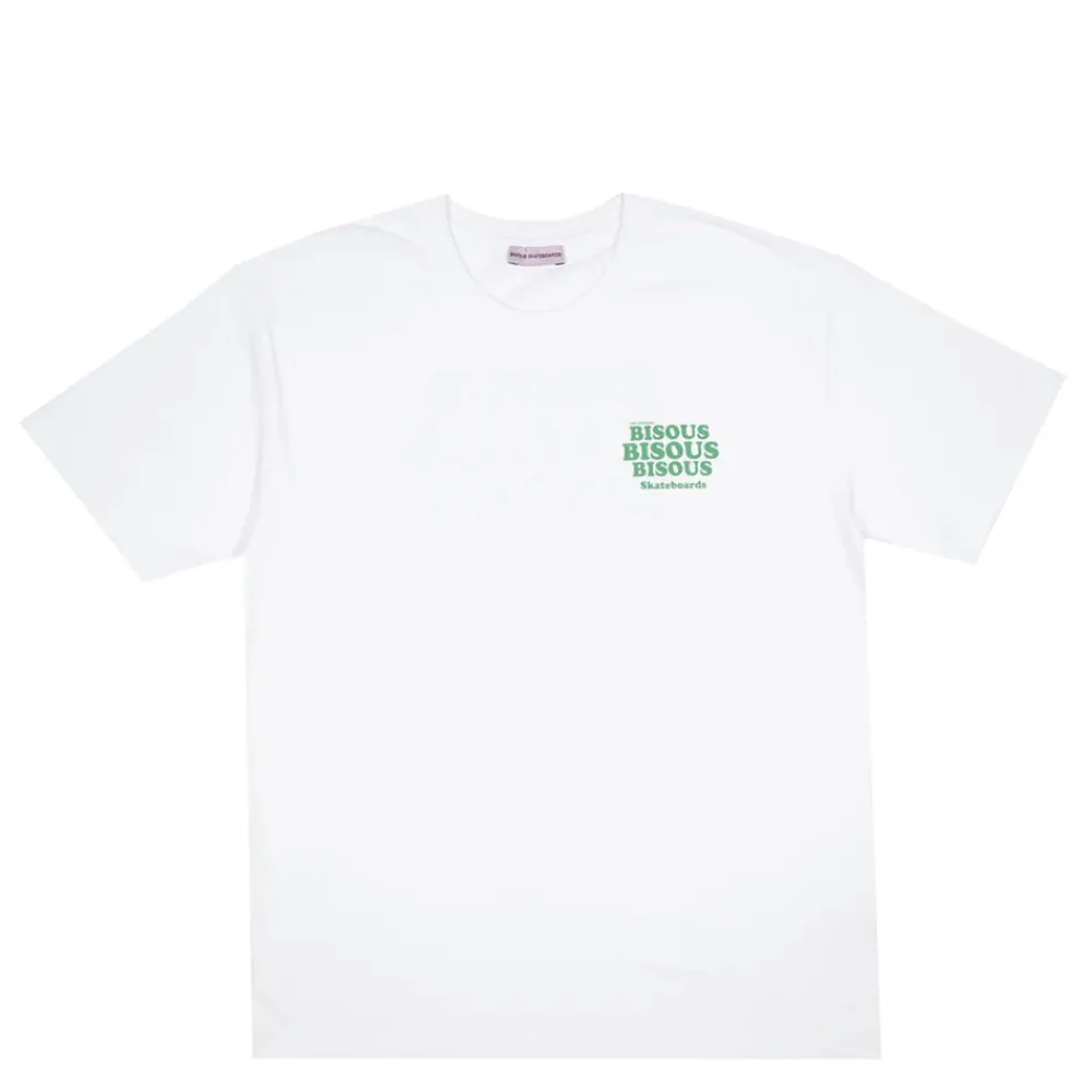 Bisous Skateboard - T-Shirt Grease - Vert