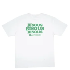 Bisous Skateboard - T-Shirt Grease - Vert