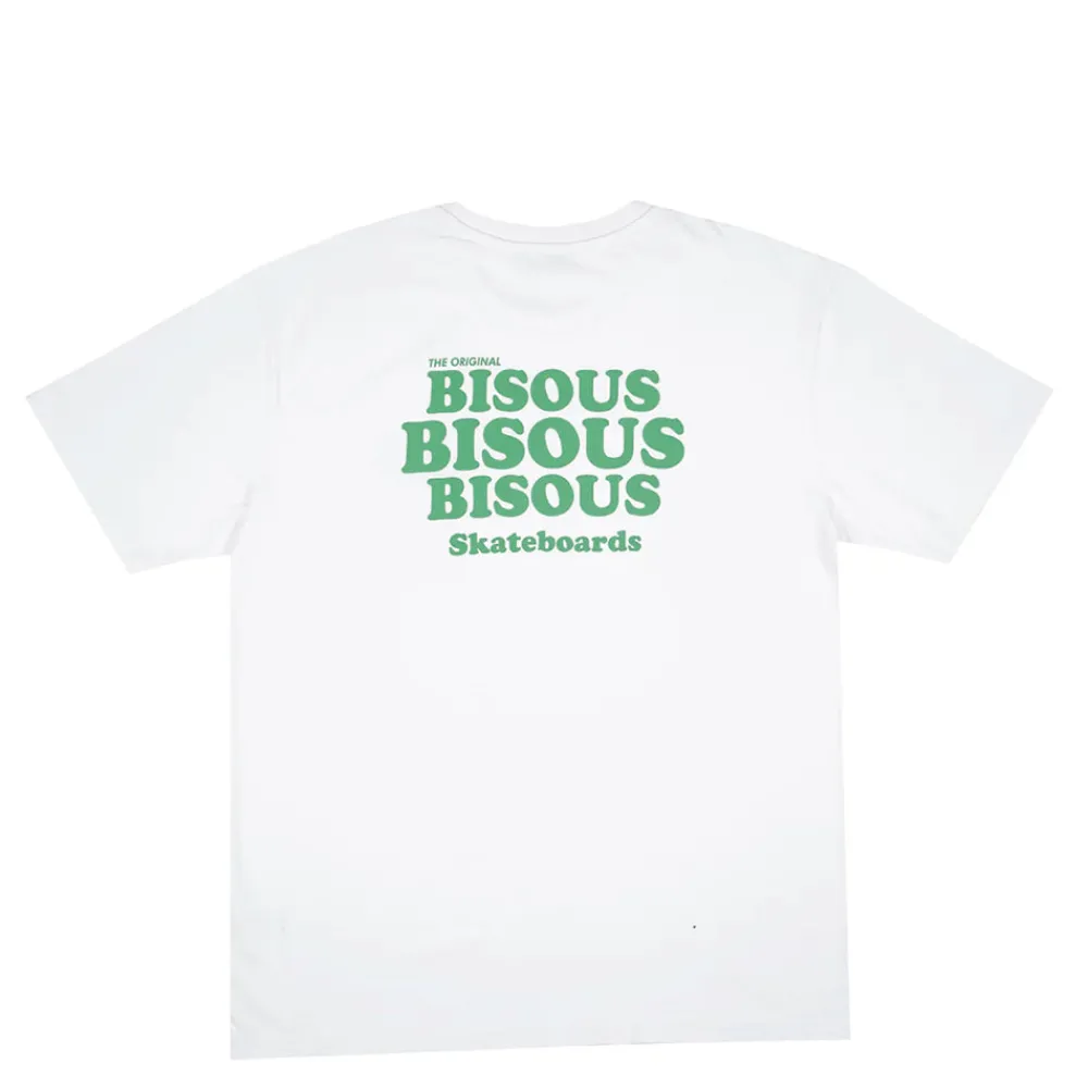 Bisous Skateboard - T-Shirt Grease - Vert