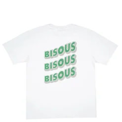 Bisous Skateboard - T-Shirt Sonics - Blanc