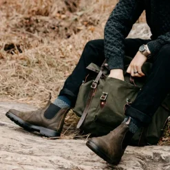 Women Blundstone - Bottines Classic Chelsea - Olive Foncée