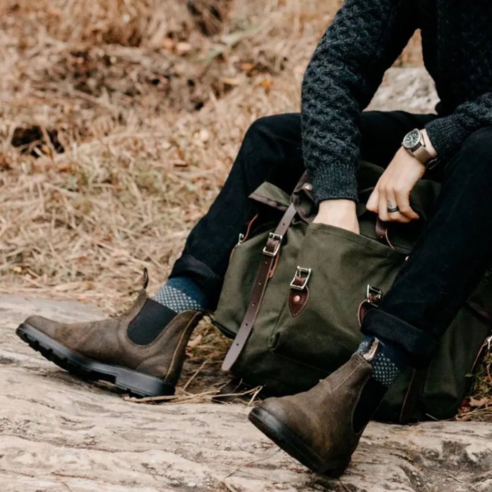 Women Blundstone - Bottines Classic Chelsea - Olive Foncée