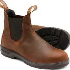 Women Blundstone - Bottines Classic Chelsea - Marron