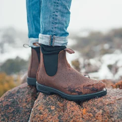 Women Blundstone - Bottines Classic Chelsea - Marron