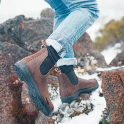 Women Blundstone - Bottines Classic Chelsea - Marron