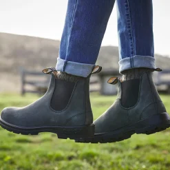 Women Blundstone - Bottines Classic Chelsea - Gris Anthracite