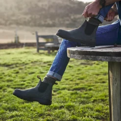 Women Blundstone - Bottines Classic Chelsea - Gris Anthracite