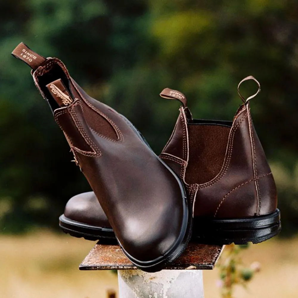 Women Blundstone - Bottines Classic Chelsea - Walnut