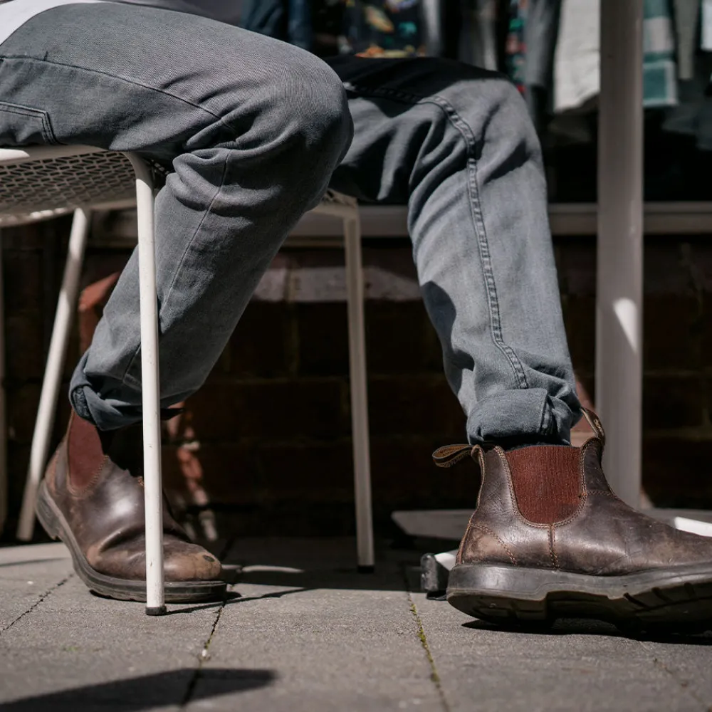 Women Blundstone - Bottines Classic Chelsea - Walnut