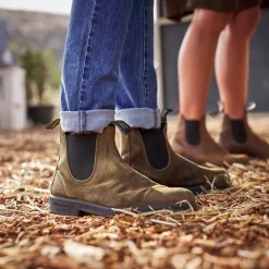 Women Blundstone - Bottines Original Chelsea - Kaki