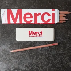 1646 VIARCO Boite 6 crayons papier HB Merci