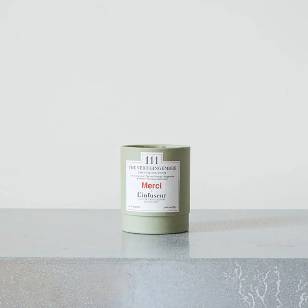 391 L'INFUSEUR Boite Vrac - Thé vert gingembre