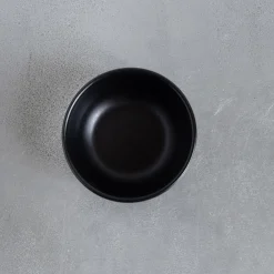 1636 DEARTIS Bol en grès - Noir