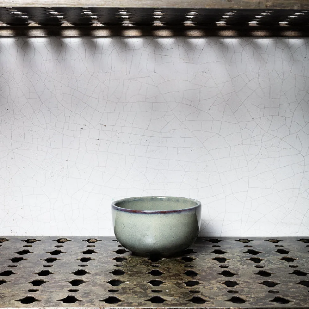 559 STONEWARE Bol en grès émaillé Jaspe - Bleu