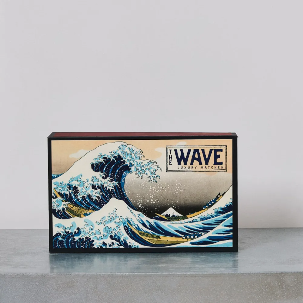 590 FINE MATCH BOX Boîte de 120 grandes allumettes - Big Wave