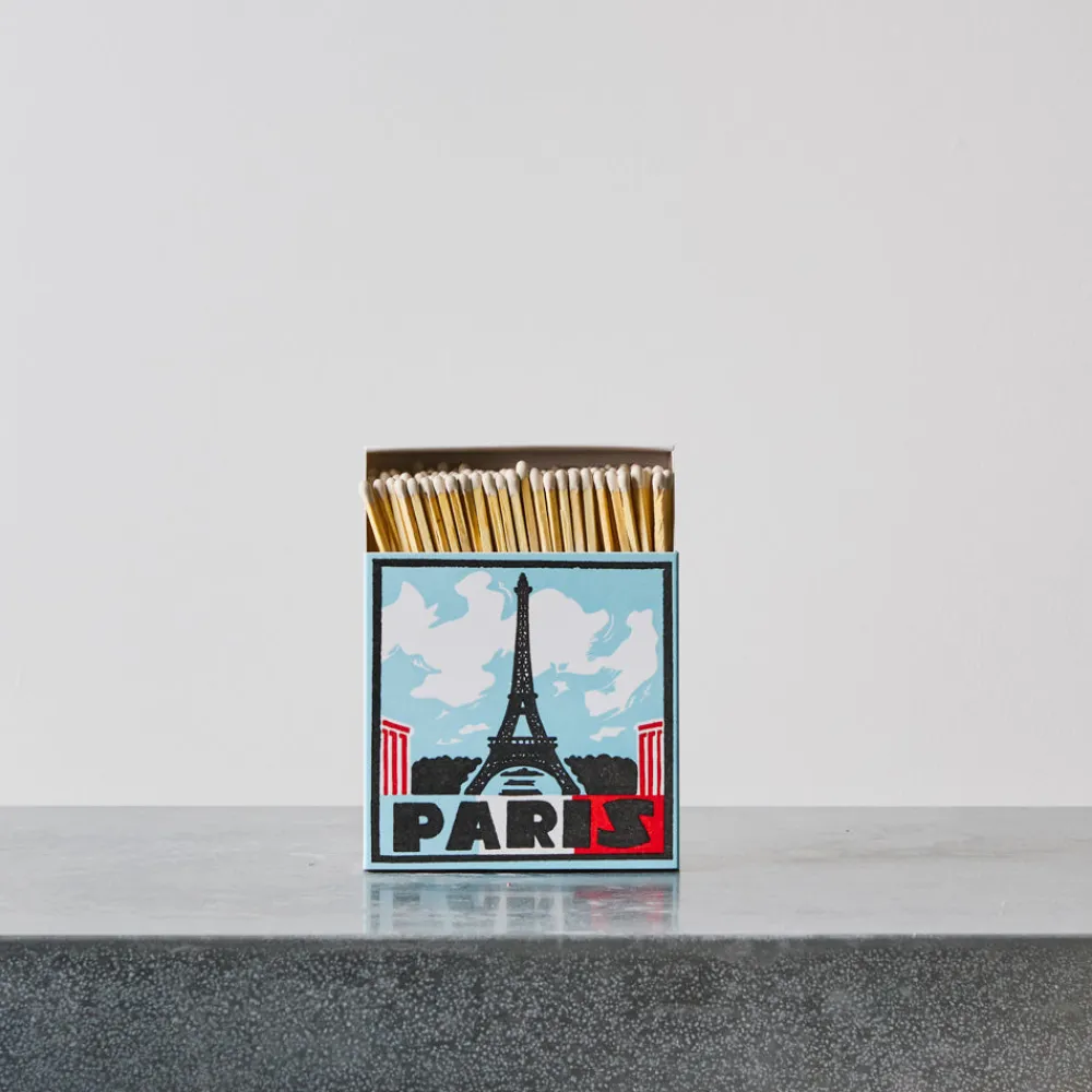 590 FINE MATCH BOX Boîte de 150 grandes allumettes - Paris