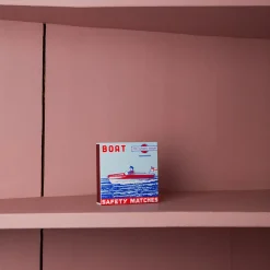 590 FINE MATCH BOX Boîte de 150 grandes allumettes - Bâteau