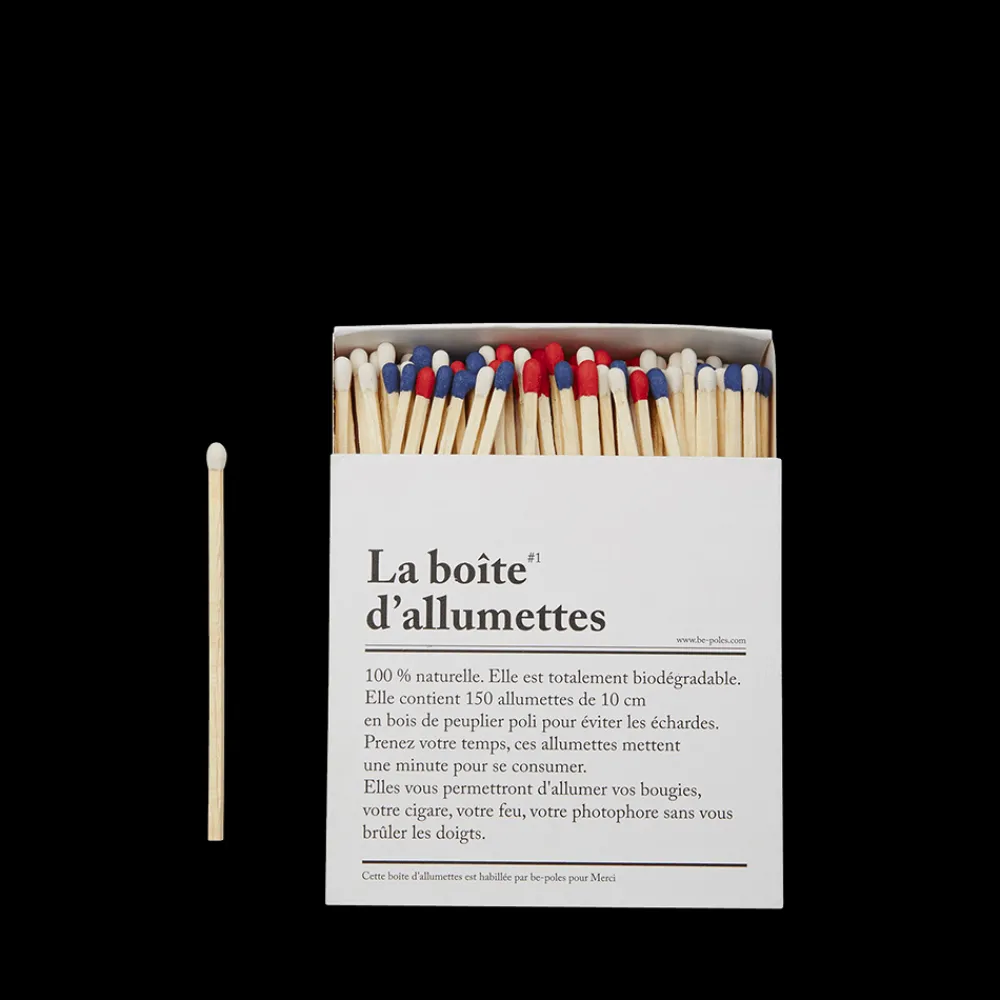 MERCI Boîte de 150 grandes allumettes