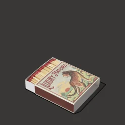 590 FINE MATCH BOX Boîte de 150 grandes allumettes - Tigre