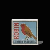 590 FINE MATCH BOX Boîte de 150 grandes allumettes - Oiseau