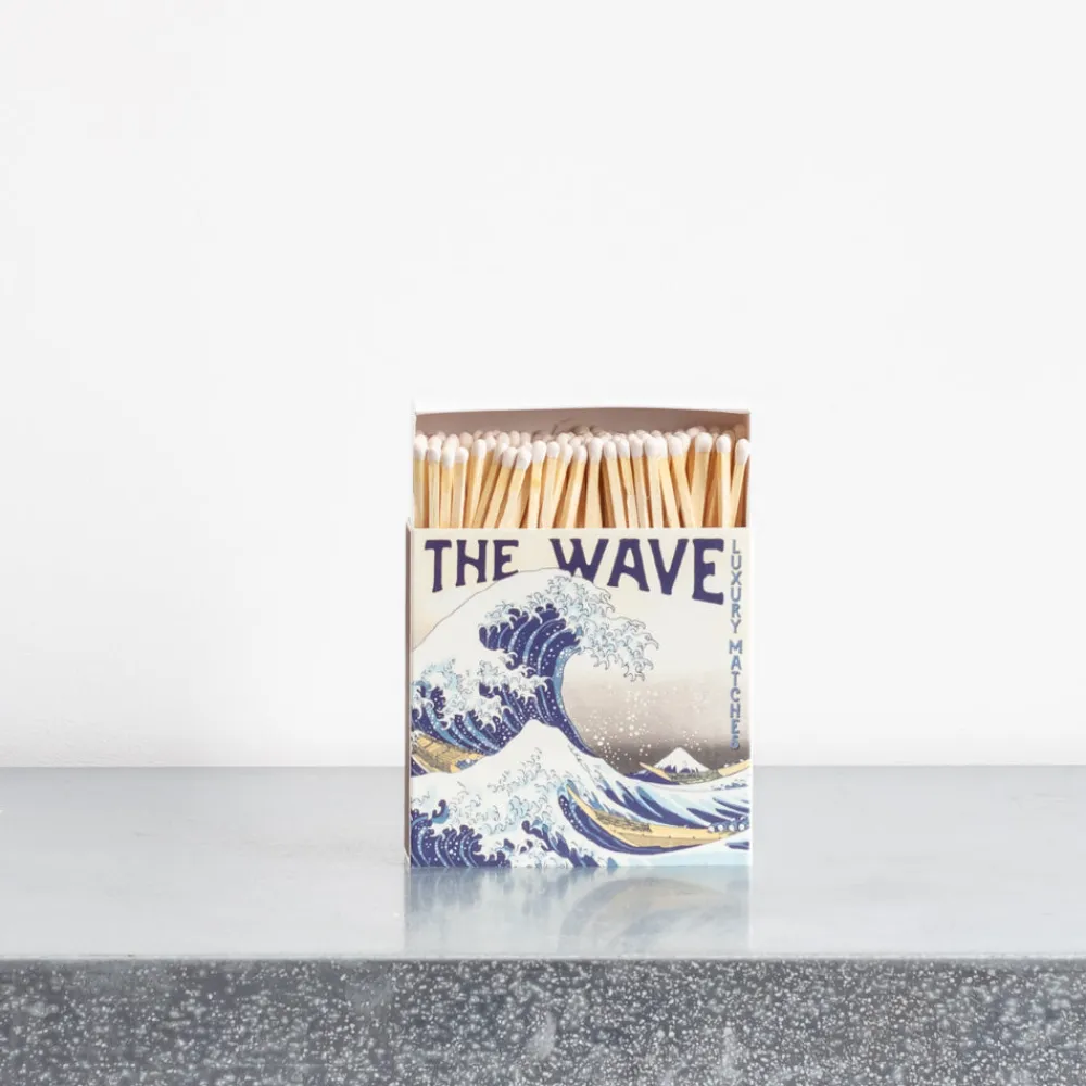590 FINE MATCH BOX Boîte de 150 grandes allumettes - The Wave