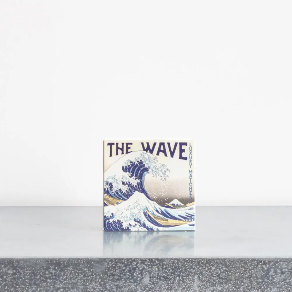 590 FINE MATCH BOX Boîte de 150 grandes allumettes - The Wave