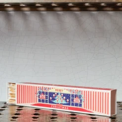 590 FINE MATCH BOX Boîte de 150 grandes allumettes - Noël