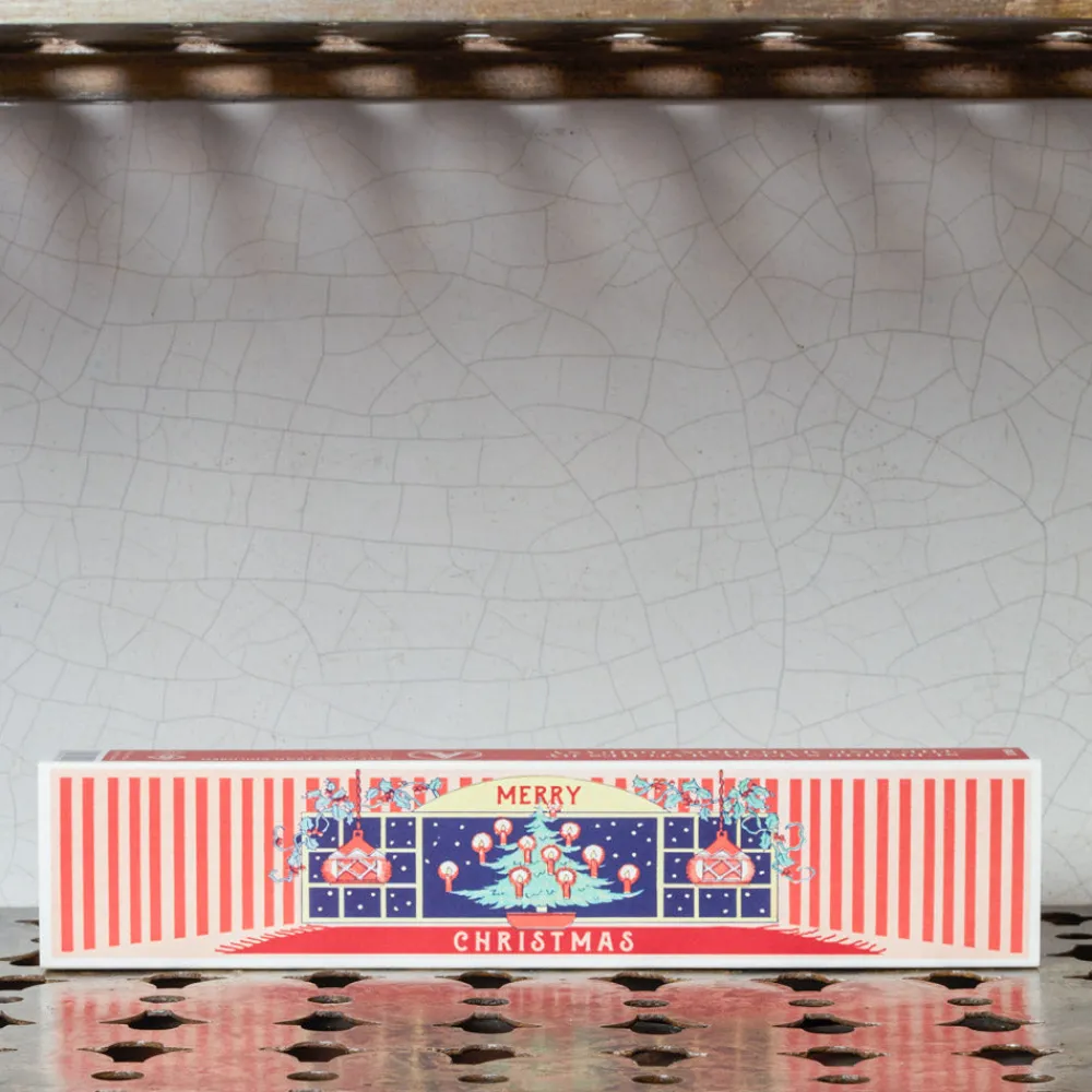 590 FINE MATCH BOX Boîte de 150 grandes allumettes - Noël