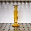 1952 VIDRIOS SAN MIGUEL Bougeoir en verre recyclé - Gold - Anadir