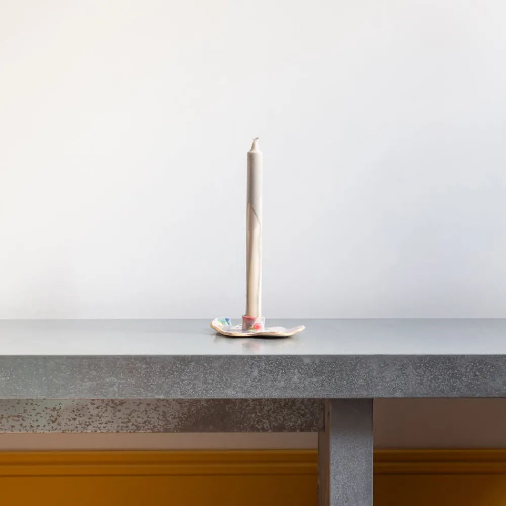1479 HARLIE BROWN STUDIO Bougeoir multicolore