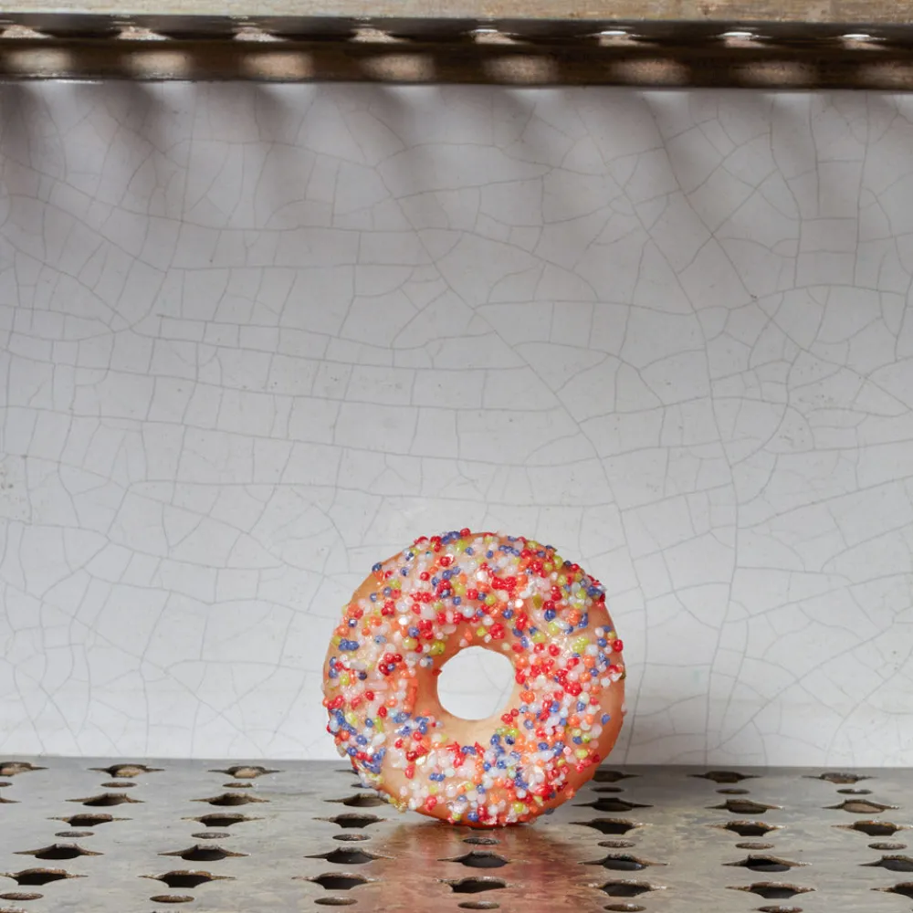 1352 CERERIA INTRONA SRL Bougie Donut - Multicolore