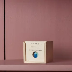 1814 BORNN Bougie en marbre crème - Algues & Citron