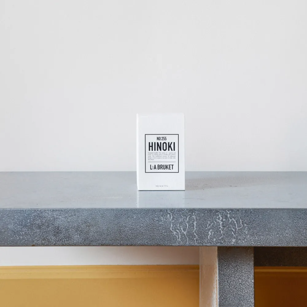1054 LA BRUKET Bougie L:A BRUKET - N°255 Hinoki