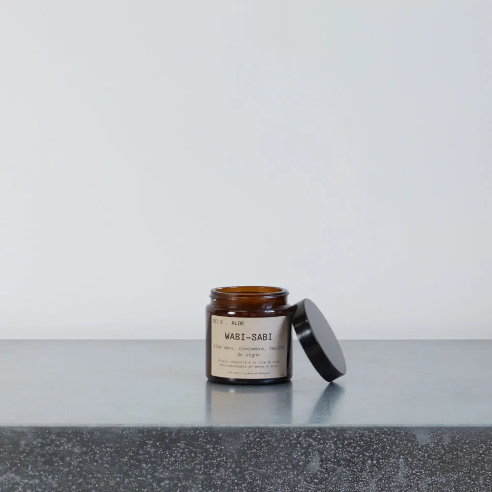 2964 WABI SABI Bougie n.9 Aloe - 90 g