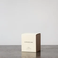 2033 LE FEU DE L'EAU Bougie parfumée - Ivoire - Le Feu de l'Eau