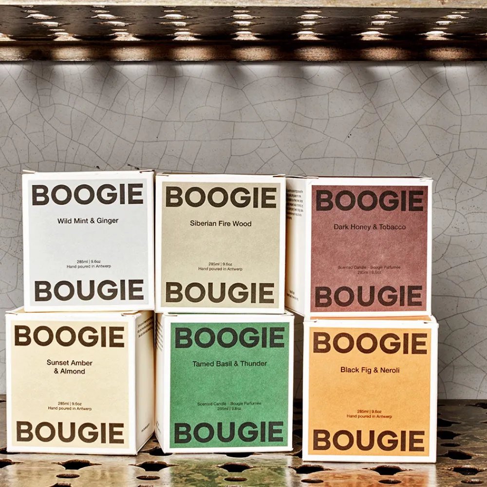 2093 BOOGIE BOUGIE Bougie parfumée - Sunset Amber Almond
