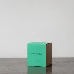 2033 LE FEU DE L'EAU Bougie parfumée - Vert - Le Feu de l'Eau