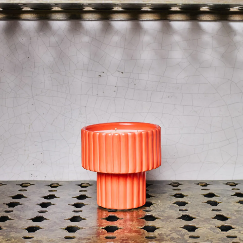 2195 MAMENE Bougie Podium M - Orange