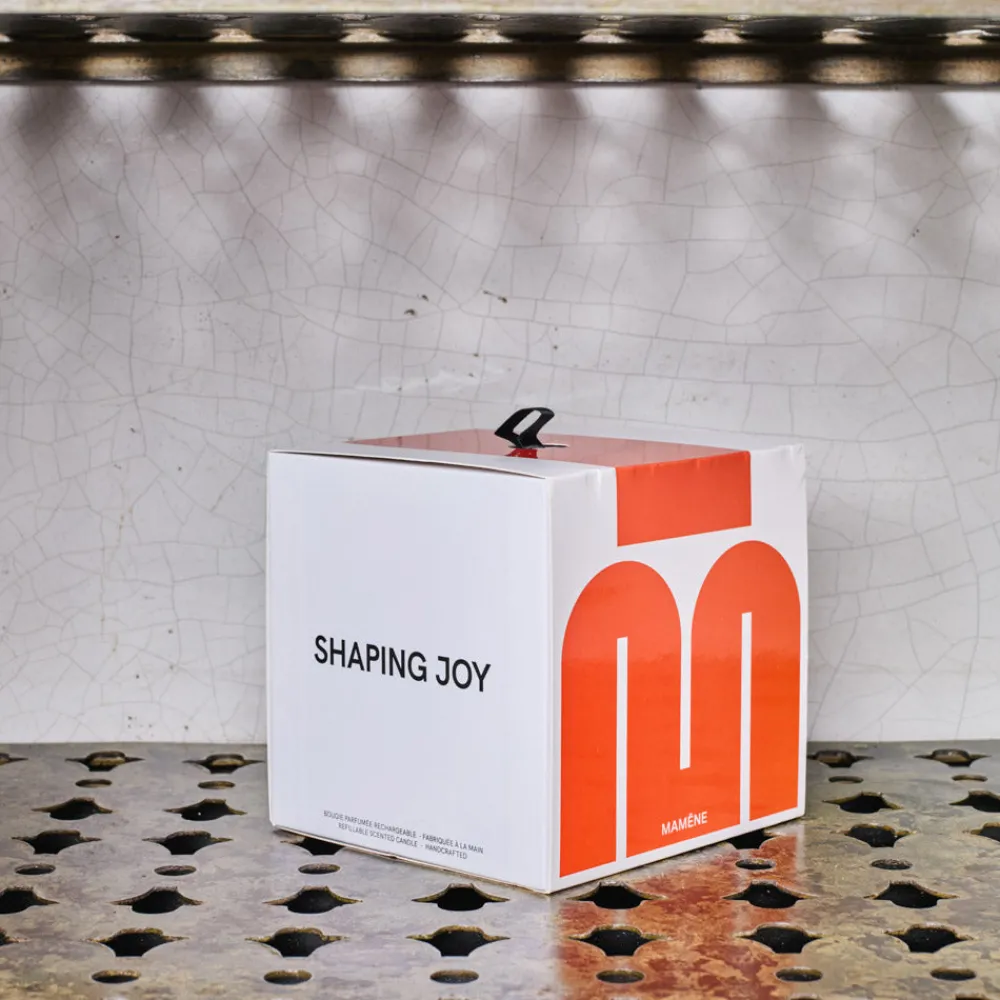 2195 MAMENE Bougie Podium M - Orange