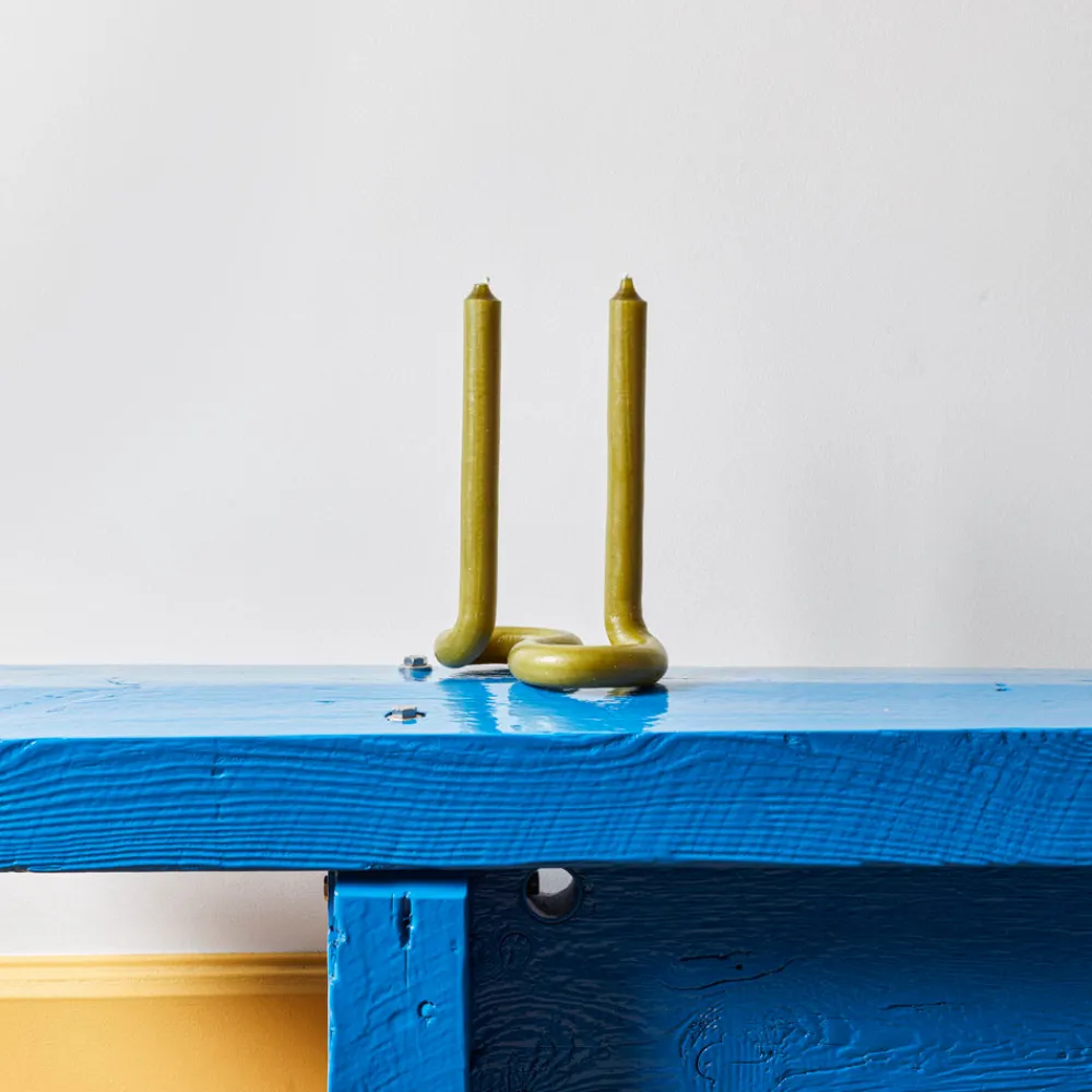 880 HEADSUP DESIGN COMPANY Bougie Twist - Olive Green - Lex Pott
