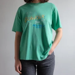 Women Brewster - T-Shirt Bonjour - Vert