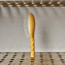 1664 LA BONNE BROSSE Brosse à cheveux N.04 LA MIRACLE - Démêlante & Massante - Jaune
