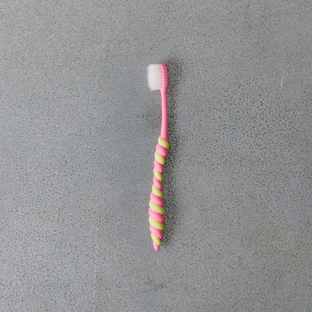 2235 TWIZZLEY Brosse à dent - Rose & Lime
