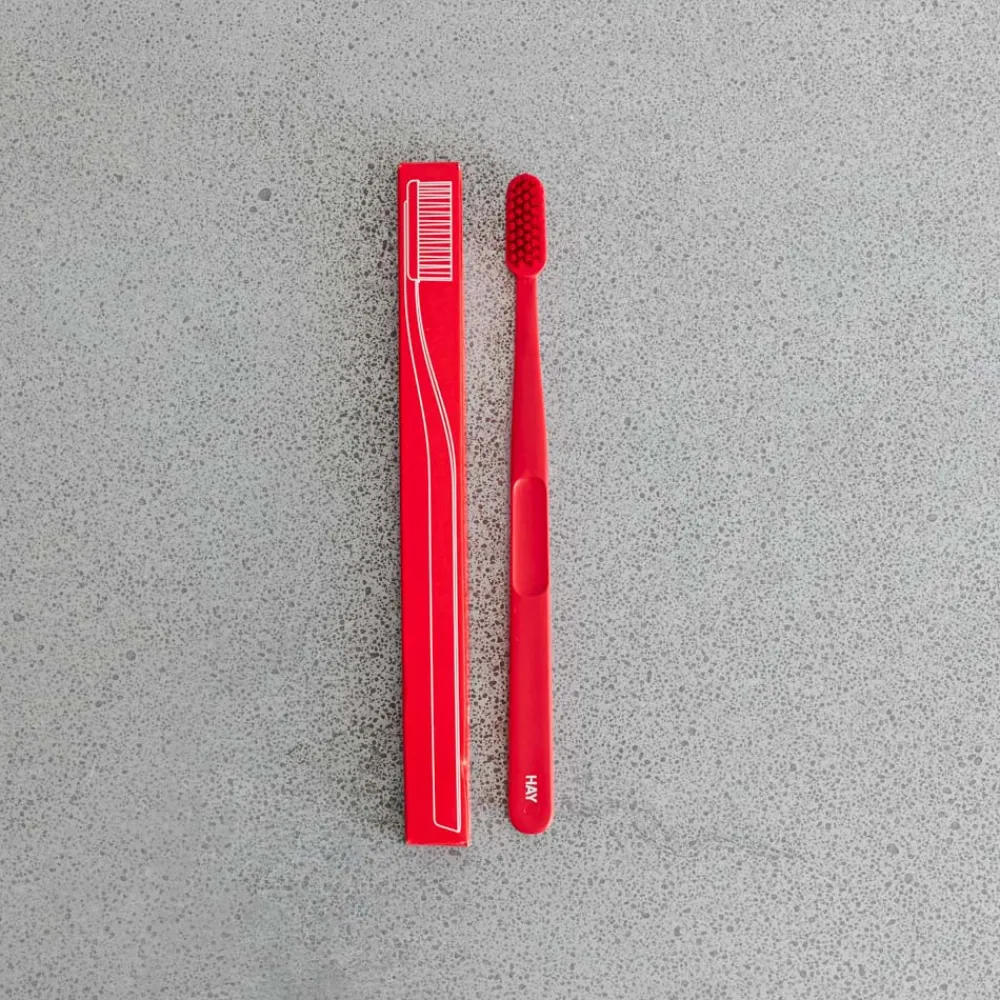 208 HAY Brosse à dents - Rouge