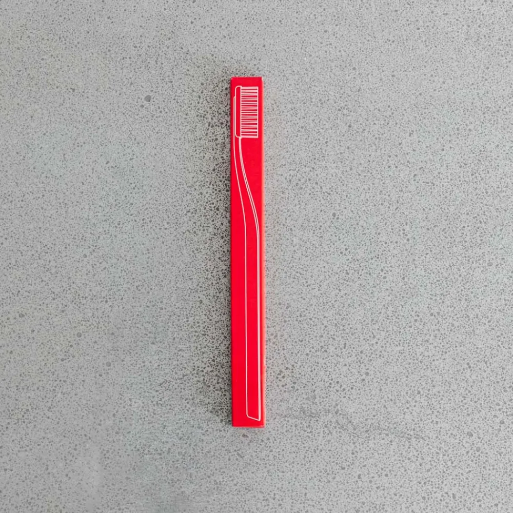 208 HAY Brosse à dents - Rouge