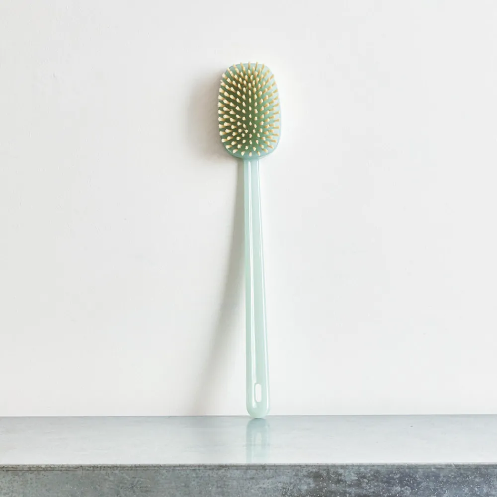 2060 ACCA KAPA Brosse de bain - Manche Bleu Transparent