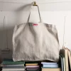 200 LINTEX Cabas en lin lavé Merci - Pierre