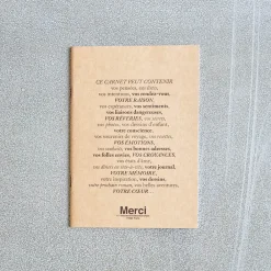 960 MARKS KAMOI Cahier Merci - Kraft