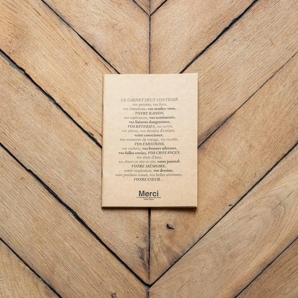 960 MARKS KAMOI Cahier Merci - Kraft